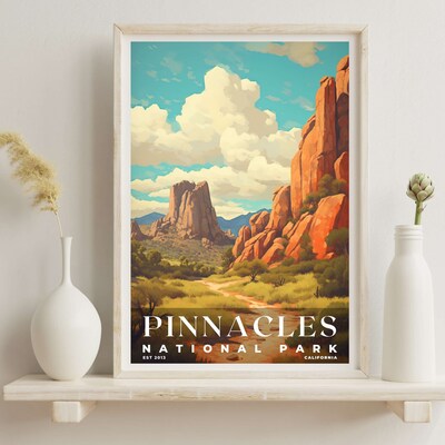 Pinnacles National Park Poster, Travel Art, Office Poster, Home Decor | S6 - image6
